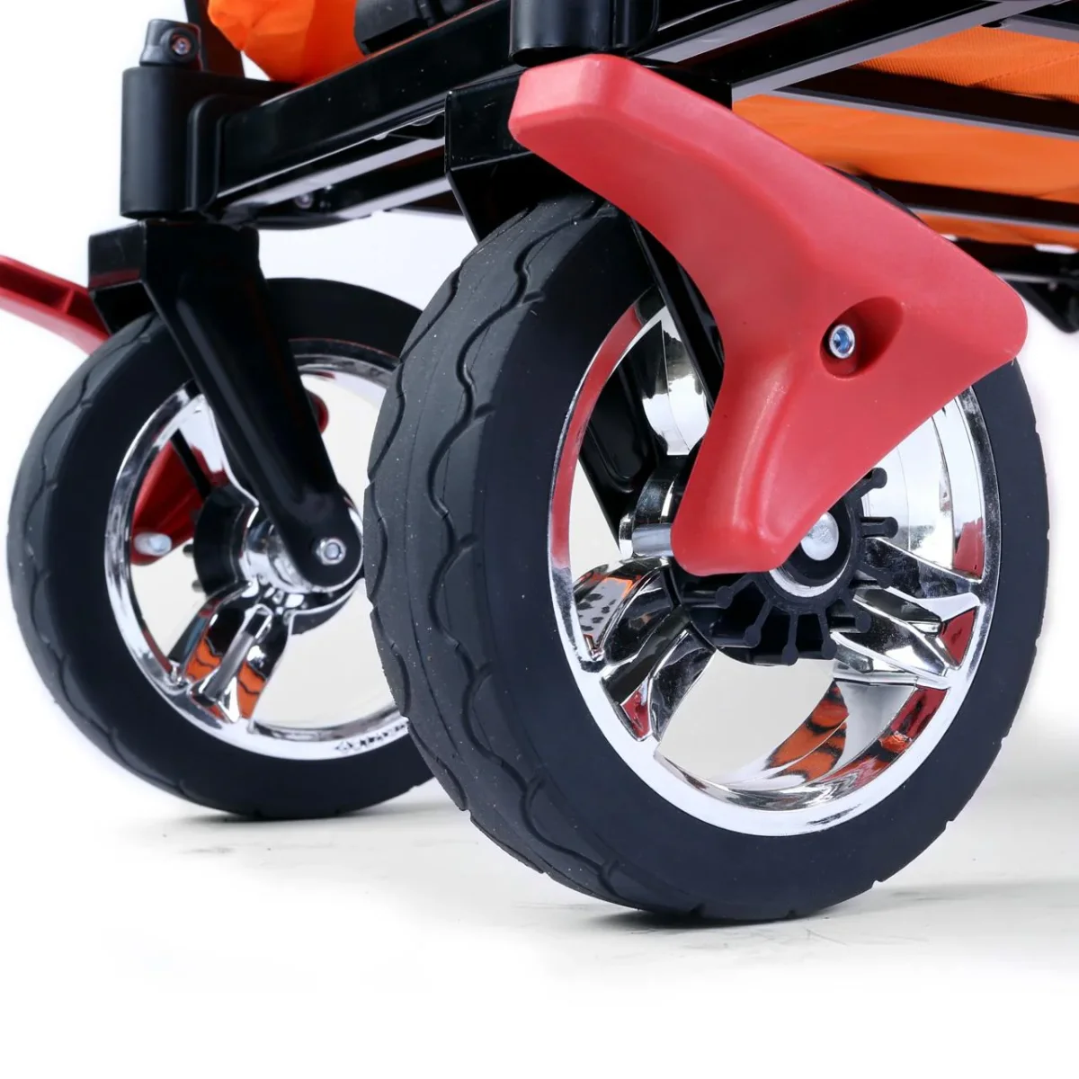 B-WARE Chariot à bras FUXTEC City Cruiser avec toit ouvrant ORANGE – Image 9