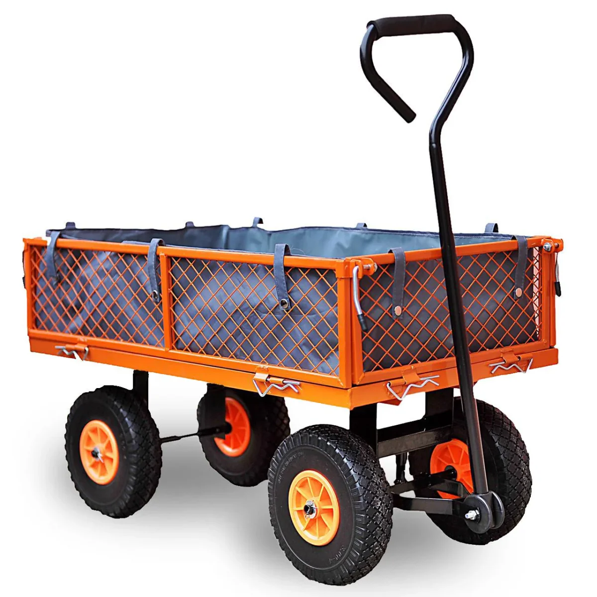B-WARE Chariot de jardin à benne FUXTEC FX-GW350 – Image 3